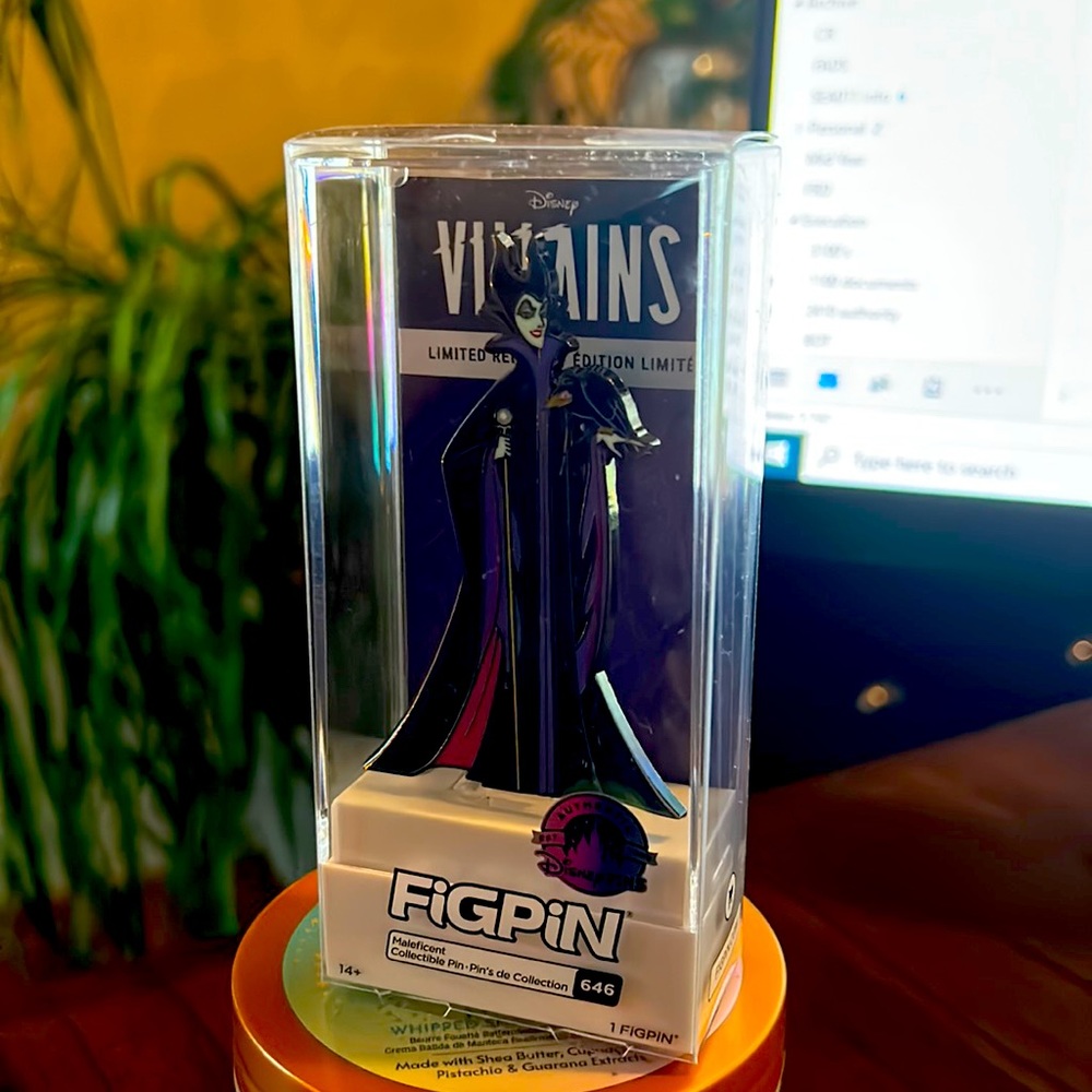 Maleficent collectible FIGPIN